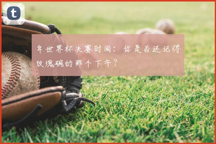 年世界杯决赛时间：你是否还记得玫瑰碗的那个下午？